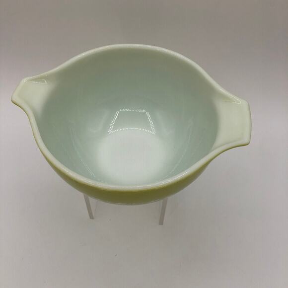 Pyrex Crazy Daisy 441 Cinderella Mixing Bowl Spring Green 750mL Vintage - Picture 5 of 7